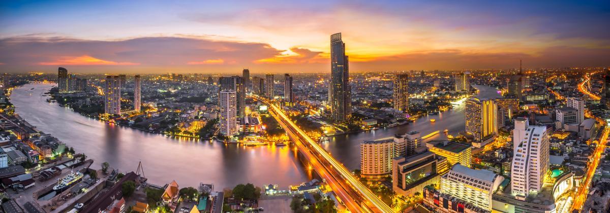 Zu sehen ist das Beitragsbild 1 zum Beitrag mit dem Thema: Bangkok Thailands Hauptstadt