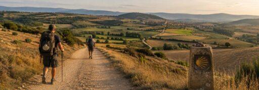 Zu sehen ist das Beitragsbild 1 zum Beitrag mit dem Thema: Jakobsweg erleben – Ein Leitfaden für Pilger und Entdecker